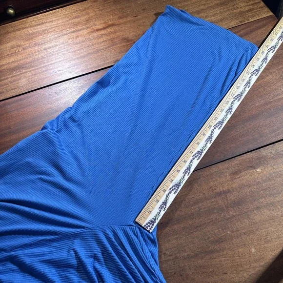 Gilli One Piece Cropped Wide Leg Jumper Sz Medium. Royal Blue - Picture 9 of 10